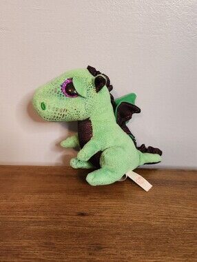 TY Beanie Boos Plush Cinder Dragon 6" 2016